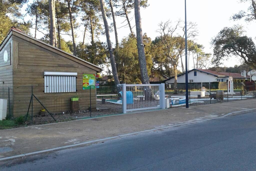 T2 Antigua Ondres Plage Avec Piscine Et Tennis Exterior foto